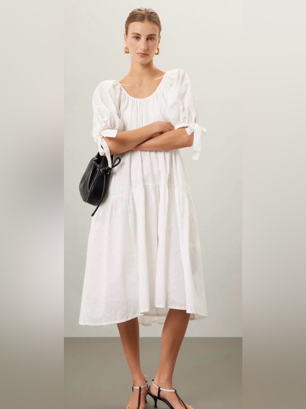 Free People Eliza Faulkner Jolen
Eyelet Dress. NWT. White